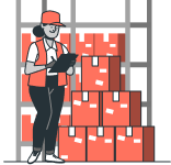 Warehouse and Storage Icon